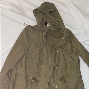 army green jacket